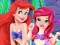 Baby Ariel Treating Cold เกมออนไลน์