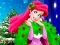 Ariel The Little Mermaid Christmas Dres Up เกมออนไลน์