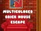 Multicolored Brick House Escape เกมออนไลน์