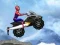 Spiderman Snow Scooter เกมออนไลน์