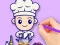 Coloring Book: Chef เกมออนไลน์