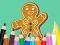 Coloring Book: Gingerbreads เกมออนไลน์