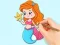 Coloring Book: Beautiful Mermaid Princess เกมออนไลน์