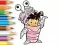 Coloring Book: Monster Costume Girl เกมออนไลน์