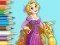 Coloring Book: Princess Rapunzel เกมออนไลน์