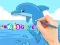 Coloring Book: Cute Dolphin เกมออนไลน์