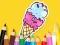 Coloring Book: Cool Ice Cream เกมออนไลน์