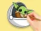 Coloring Book: Master Yoda เกมออนไลน์