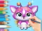 Coloring Book: Cute Fluvsies เกมออนไลน์