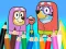 Coloring Book: Bluey Flossing Grannies เกมออนไลน์