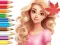 Coloring Book: Barbie Autumn Tale เกมออนไลน์