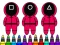 Coloring Book: Squid Game Mask เกมออนไลน์