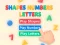 Shapes Numbers Letters เกมออนไลน์