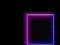 Neon square Rush เกมออนไลน์