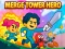 Merge Tower Hero เกมออนไลน์