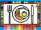 Color and Decorate Dinner Plate เกมออนไลน์