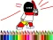 Back To School: Hero Coloring Book เกมออนไลน์