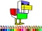 Back To School: Monster Craft Coloring เกมออนไลน์
