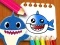 Baby Shark Coloring Book เกมออนไลน์