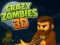 Crazy Zombies 3D เกมออนไลน์