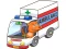 Cartoon Ambulance Puzzle เกมออนไลน์