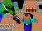 Space Adventure: Noobiks Battle vs Zombies เกมออนไลน์