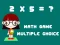 Math Game Multiple Choice เกมออนไลน์