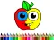 Back To School: Apple Coloring Book เกมออนไลน์