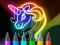 Learn to Draw Glow Cartoon เกมออนไลน์