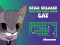 Brick Breaker Chipi Chipi Chapa Chapa Cat เกมออนไลน์
