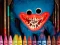 Huggy Wuggy Coloring เกมออนไลน์