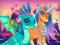Cute Unicorns And Dragons Puzzle เกมออนไลน์