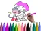 Dora Coloring Fun Time เกมออนไลน์