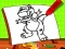 Easy Kids Coloring Dinosaur เกมออนไลน์