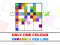 Only one color per line เกมออนไลน์