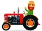 Cartoon Farm Traktors เกมออนไลน์