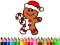 Back To School: Christmas Cookies Coloring เกมออนไลน์