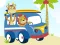 Cute animals with cars difference เกมออนไลน์