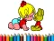 Back To School: Aby Girl Coloring เกมออนไลน์