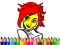 Back To School: Cute Girl Coloring เกมออนไลน์