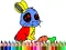 Back To School: Rabbit Coloring Book เกมออนไลน์