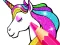 Unicorn Coloring Book Glitter เกมออนไลน์