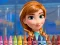 Anna Frozen Coloring เกมออนไลน์