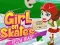 Girl on Skates Pizza Mania เกมออนไลน์