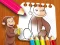 Curious George Coloring Book เกมออนไลน์