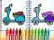 Cute Bike Coloring Book เกมออนไลน์
