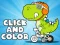 Click And Color Dinosaurs เกมออนไลน์