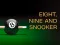 Nine, eight and snooker เกมออนไลน์