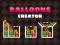 Balloons Creator เกมออนไลน์