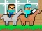 Noob vs Pro HorseCraft เกมออนไลน์